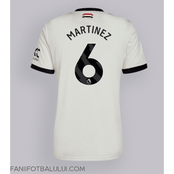 Manchester United Lisandro Martinez #6 Tricou Fotbal Replică 2024-25 Barbati Treilea